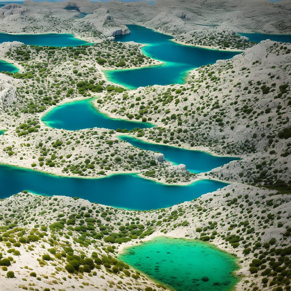Parc national Kornati en Croatie