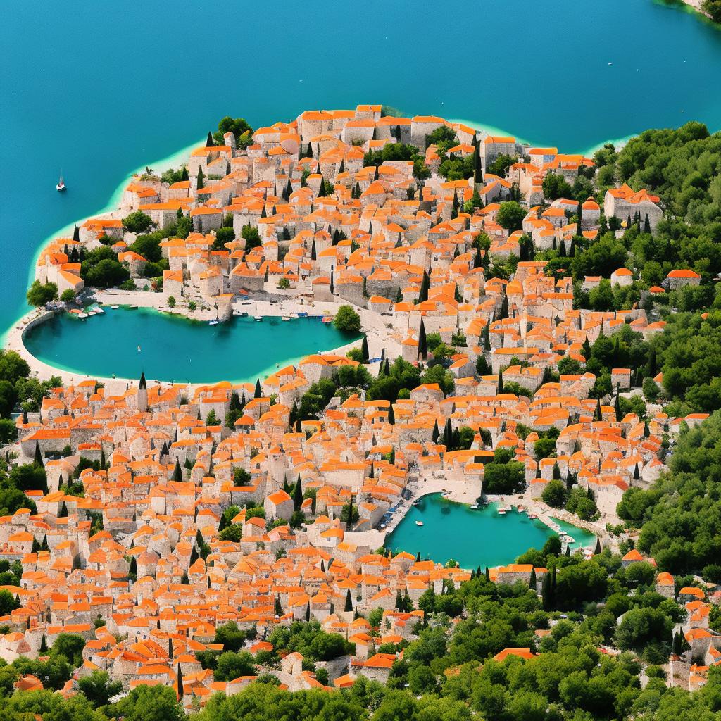 Zaton, ville touristique de Croatie