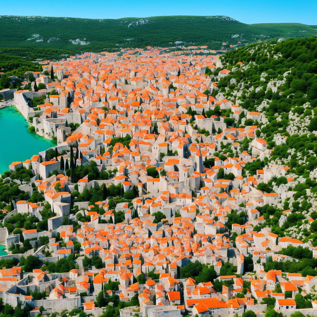 Buje, ville touristique de Croatie